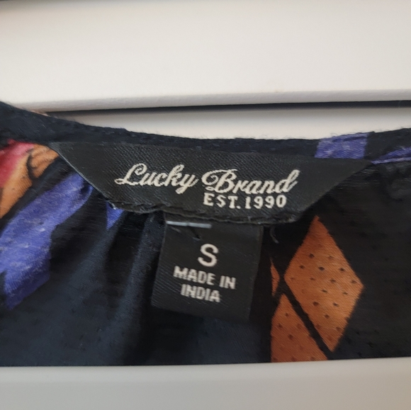 Lucky Brand Amelia Top size small - Picture 3 of 4